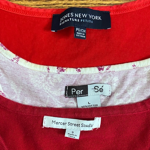 Collection of 6 Red and Pink Women’s Tops
Various sizes see list in description - Picture 16 of 16